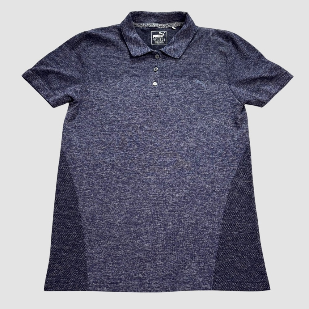 Puma Women’s Small Dry Cell Blue Golf Short Sleeve‎ Polo Shirt